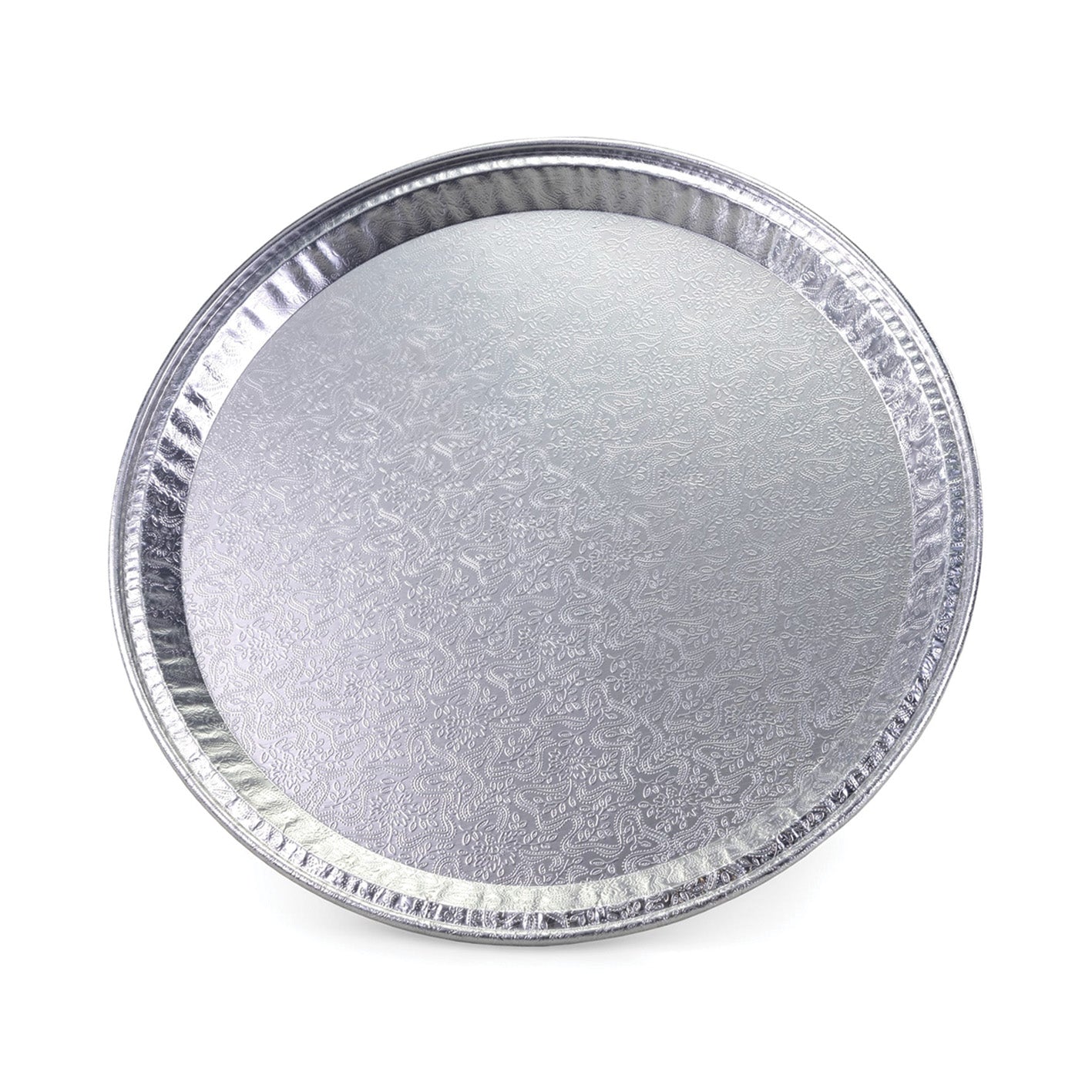 Round Aluminum Foil Plate 16 inch 405mm x 22mm - 34724-16 - 50pcs