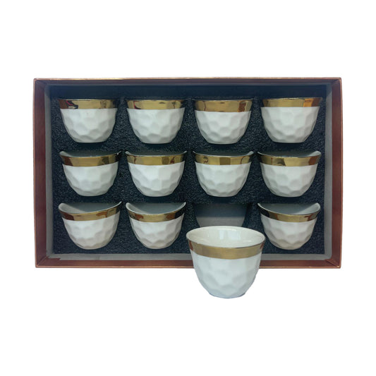 Ceramic cup 12Set White JB-12H