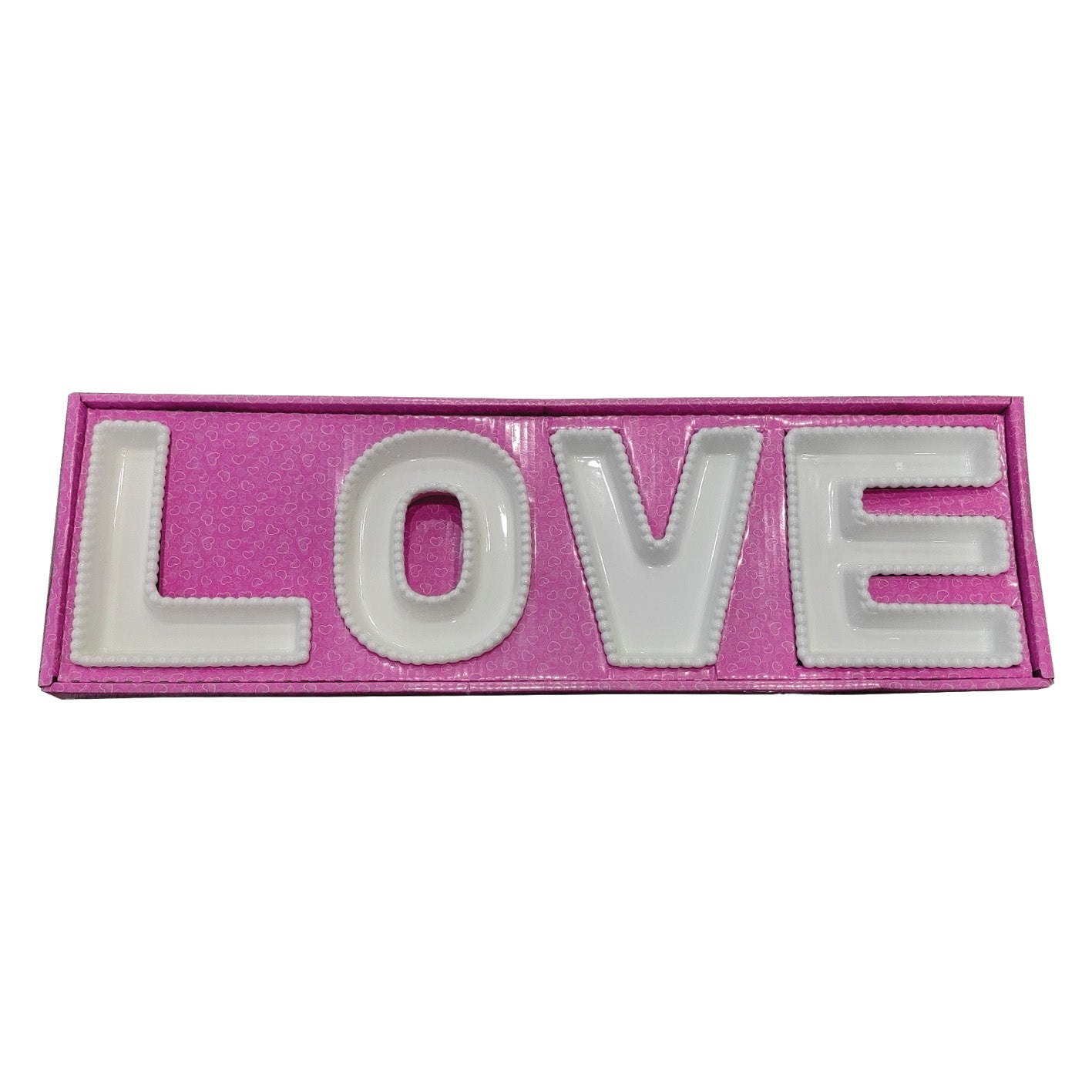 LOVE Letters Plate AS4064