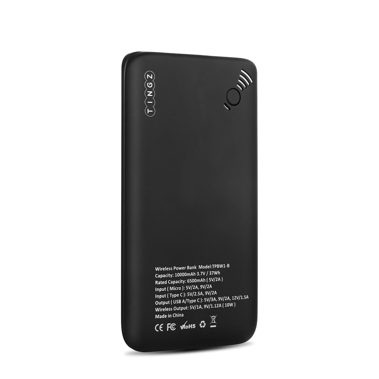 10000mAh My Attachable Wireless Powerbank PD18W & QC 3.0 with Suction Cups